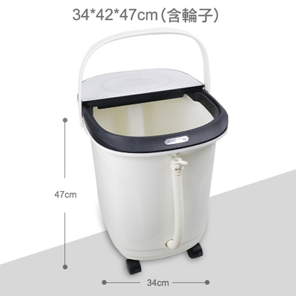 送美甲修容組【勳風】鏡面觸控電動滾輪足浴機 HF-G6688