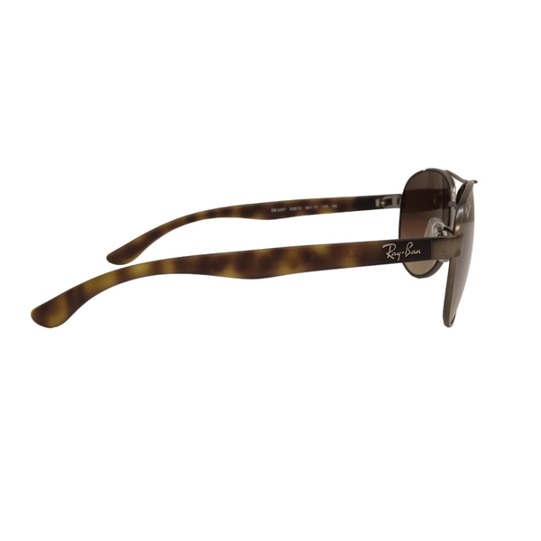 【二手名牌BRAND OFF】Ray Ban 雷朋 金橘色 PVC 霧面琥珀鏡架 太陽眼鏡 product thumbnail 4