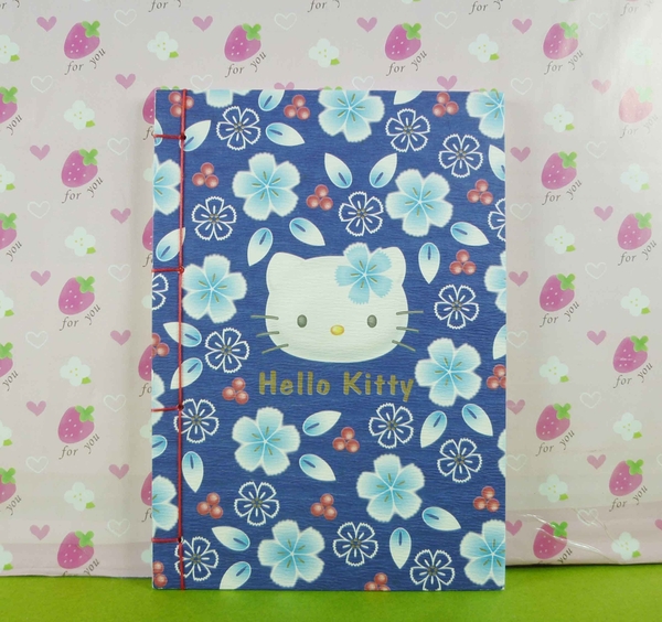 【震撼精品百貨】Hello Kitty 凱蒂貓~筆記本~和風圖案【共1款】