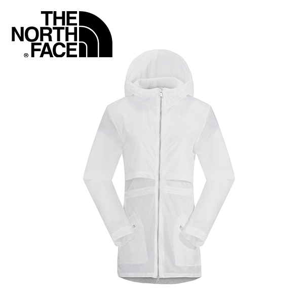 【The North Face 女 風衣外套 白 】 NF00CG2B/風衣外套/防風外套/薄外套