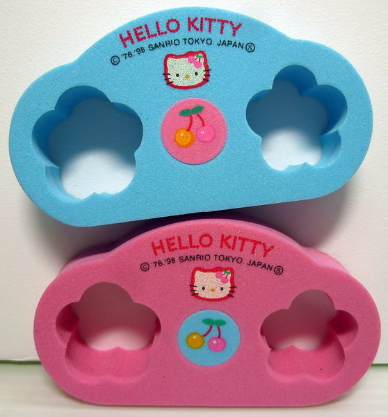 【震撼精品百貨】Hello Kitty 凱蒂貓~KITTY兩腳趾足部按摩器『粉藍』