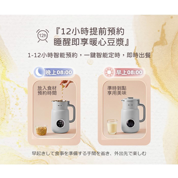 日本SONGEN松井 1公升多功能蔬果輔食冷熱調理破壁機/豆漿機/果汁機 SG-331JU product thumbnail 9