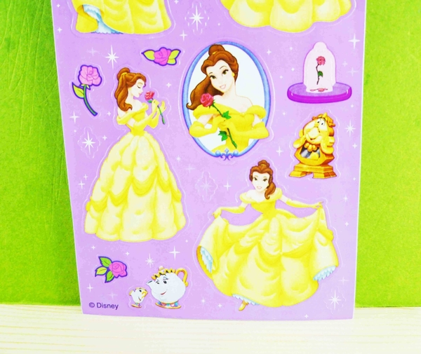 【震撼精品百貨】公主 系列Princess~貼紙-貝兒(紫) product thumbnail 4