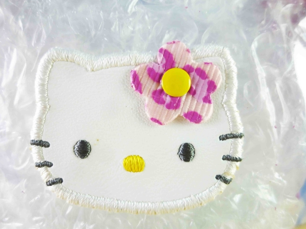 【震撼精品百貨】Hello Kitty 凱蒂貓~透明化妝包/筆袋-豹紋(粉) product thumbnail 2