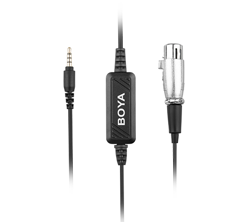 【EC數位】BOYA BY-BCA6 麥克風電纜插頭  XLR至3.5mm 麥克風 6米