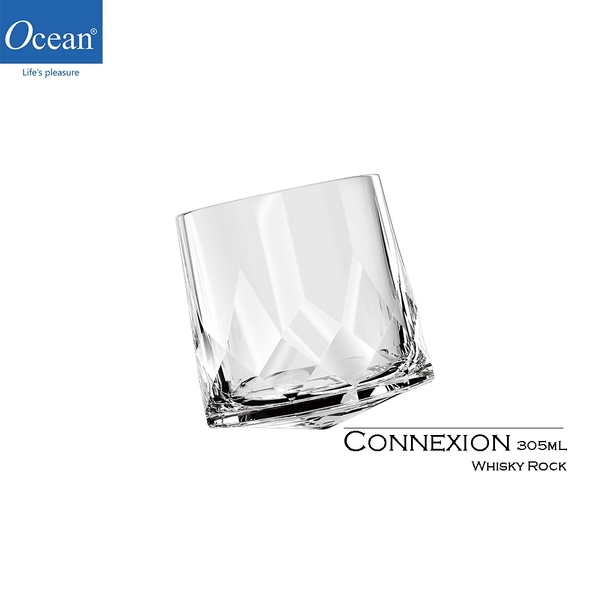 泰國 Ocean Connexion系列 Whisky Rock 305mL 旋轉威杯 酒杯 威士忌杯 雞尾酒杯 轉杯