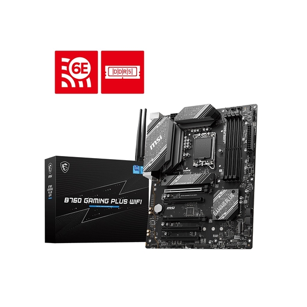 微星 MSI B760 GAMING PLUS WIFI INTEL主機板