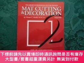 二手書博民逛書店Mat罕見Cutting & Decoration. Volume 2 (Library of Profe