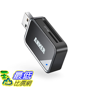 [106美國直購] 讀卡器 Anker 8-in-1 USB 3.0 Portable Card Reader SDXC SDHC SD MMC RS-MMC Micro SDXC SDHC Card