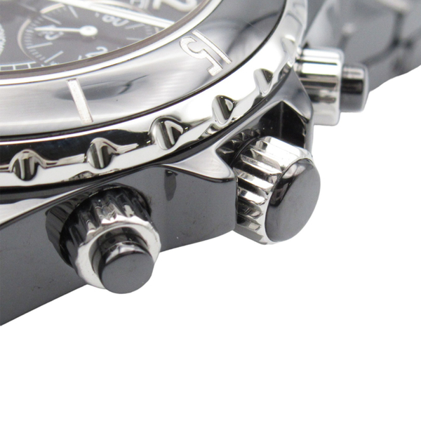 【二手名牌BRAND OFF】CHANEL 香奈兒 J12 黑色陶瓷 自動上鍊 腕錶 H0940 product thumbnail 7