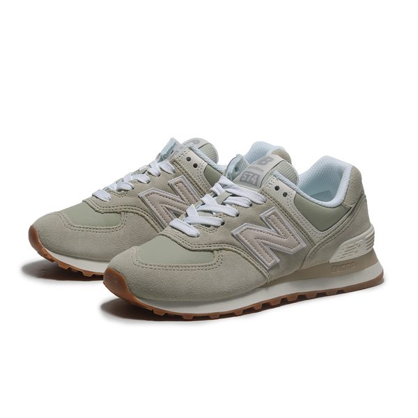 NEW BALANCE 休閒鞋 NB 574 灰綠 經典款 復古 運動鞋 女 WL574QD2