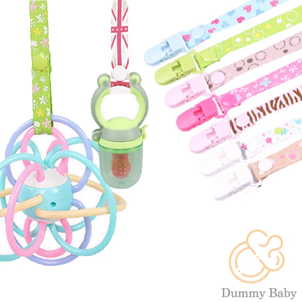 奶嘴防掉鍊 奶嘴鍊 奶嘴夾 固齒器適用 Dummy Baby 玩具防掉帶 RA00723