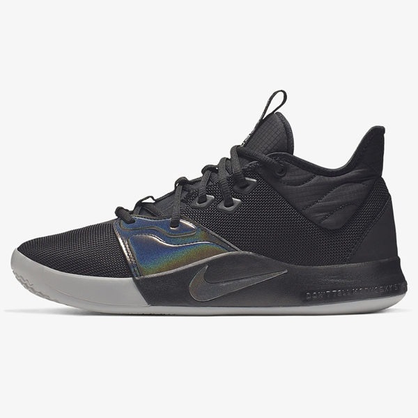 Nike PG 3 Iridescent 男鞋 籃球 Paul George 低筒 避震 包覆 黑 【運動世界】 AO2608-003 product thumbnail 3