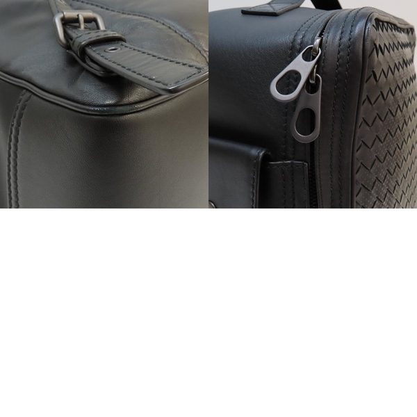 BOTTEGA VENETA BV 寶緹嘉 黑色 皮革 Galaxy Backpack 後背包 【二手名牌BRAND OFF】 product thumbnail 10