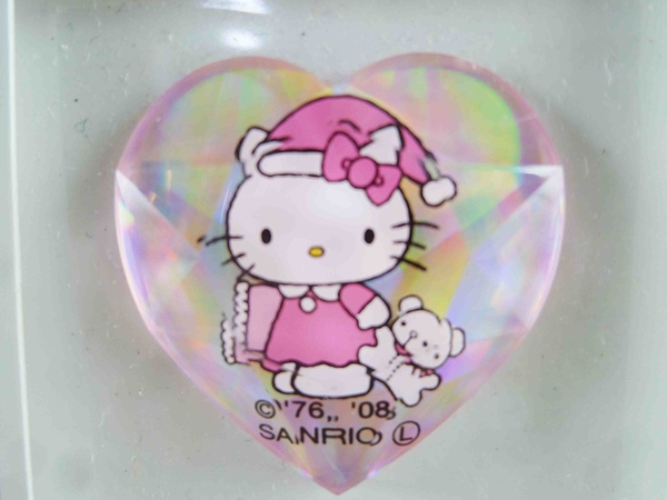 【震撼精品百貨】Hello Kitty 凱蒂貓~KITTY立體小貼紙-睡覺