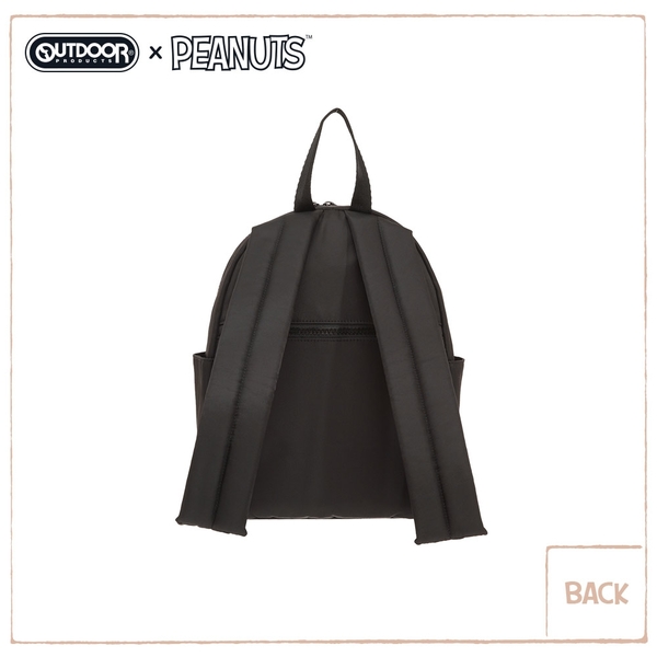 【OUTDOOR】(促銷價) SNOOPY聯名款Lady系列 後背包-小-黑色 ODP20C02BK product thumbnail 4