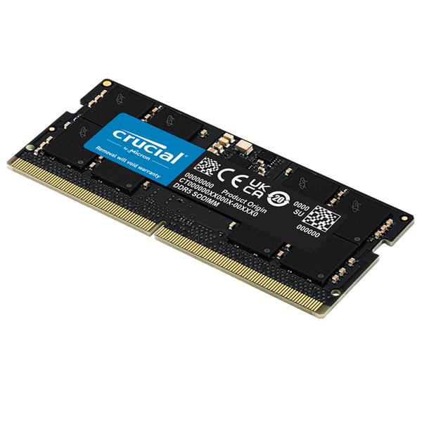 Micron 美光 Crucial NB-DDR5 4800 8G 筆記型 RAM 內建PMIC電源管理晶片 CT8G48C40S5 product thumbnail 2