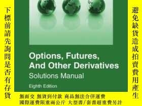 二手書博民逛書店Solutions罕見Manual For Options, Futures & Other Derivative