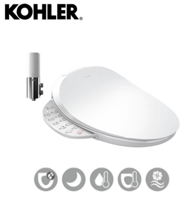 【麗室衛浴】美國 KOHLER 新一代設計電腦馬桶蓋 316不鏽鋼噴嘴 C3-520 K-31333TW-0