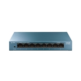 TP-Link LS108G 8埠10/100/1000Mbps 桌上/壁掛兩用 流量管理 乙太網路交換器switch hub