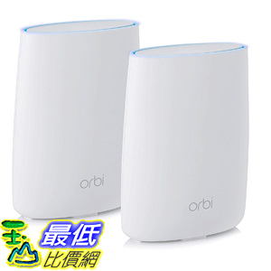 [106美國直購] 家庭WIFI系統 NETGEAR Orbi Home WiFi System: AC3000 Tri Band Home Network