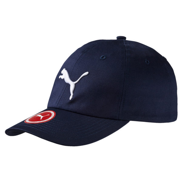 Puma 深藍色 運動帽 老帽 刺繡 logo 六分割帽 6-Panel 經典棒球帽 運動帽 棒球帽 05291903