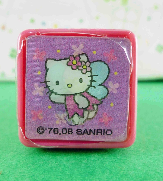 【震撼精品百貨】Hello Kitty 凱蒂貓~KITTY筆套印章-粉蝴蝶結