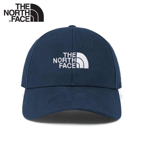 【The North Face 66 CLASSIC HAT 經典款棒球帽《深藍》】4VT4/水洗棉透氣運動帽/鴨舌帽/遮陽帽