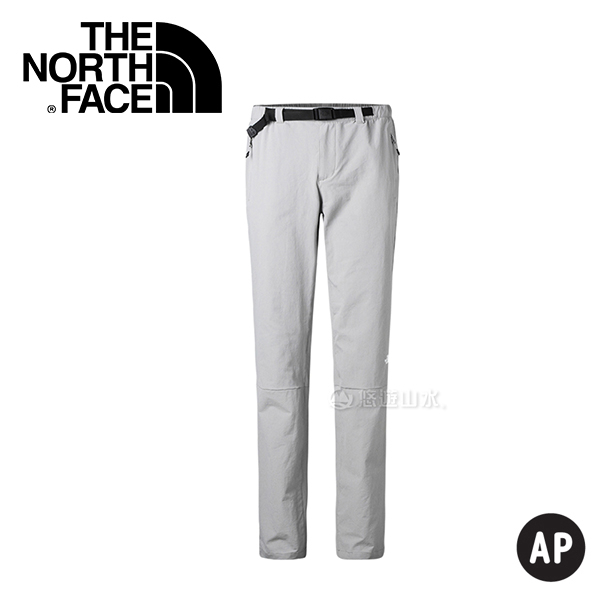 【The North Face 女款 彈性長褲〈灰〉】2XTZ/春夏款/彈性長褲/休閒長褲