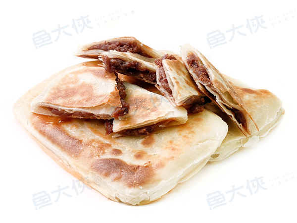 唐門老爹-紅豆燒餅煎(5片/650g/包)#紅豆煎-1J1B【魚大俠】FF888