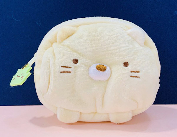 【震撼精品百貨】角落生物 Sumikko Gurashi~SAN-X 絨毛造型零錢包-貓咪#71129