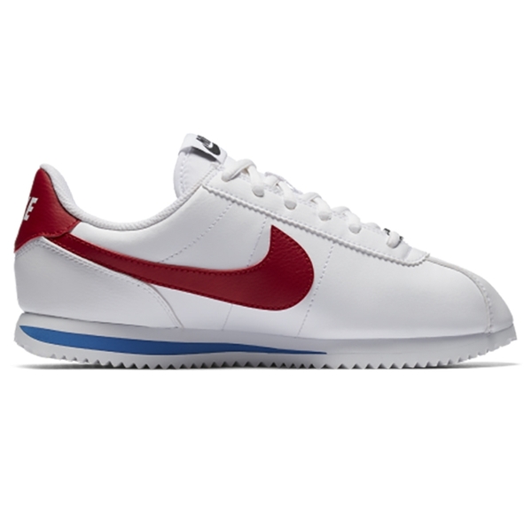 【現貨】NIKE CORTEZ BASIC SL GS 女鞋 大童 休閒 阿甘 鐵牌 白藍紅【運動世界】904764-103 product thumbnail 2