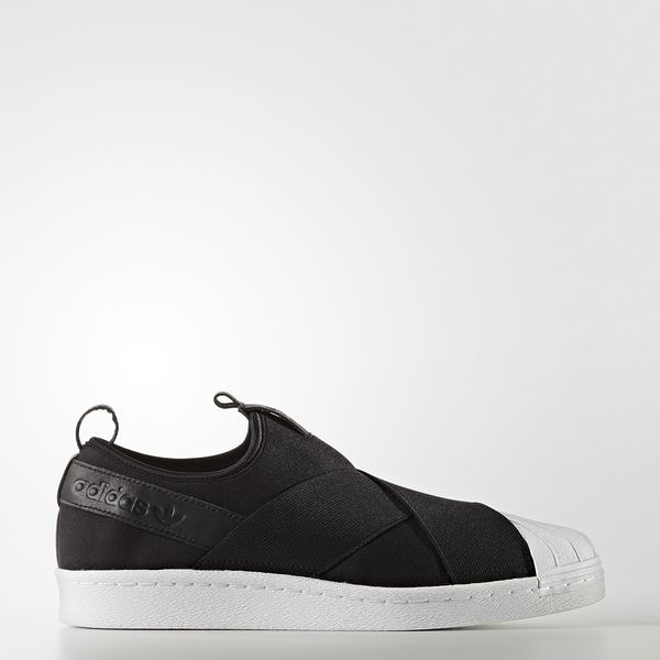 adidas superstar slip on Deepblue femme