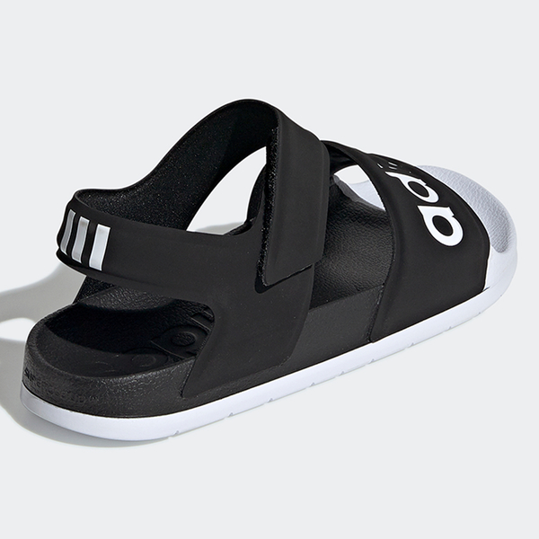 【現貨】ADIDAS ADILETTE SANDAL 男鞋 女鞋 涼鞋 休閒 流行 魔鬼氈 黑 白【運動世界】F35416 product thumbnail 3