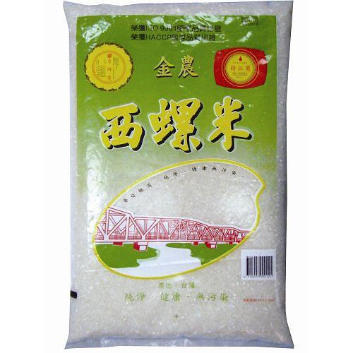 金農米 西螺米(4KG)【愛買】