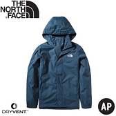 【The North Face 男 DryVent防水外套《海軍藍》】49F7/防風外套/風衣/夾克
