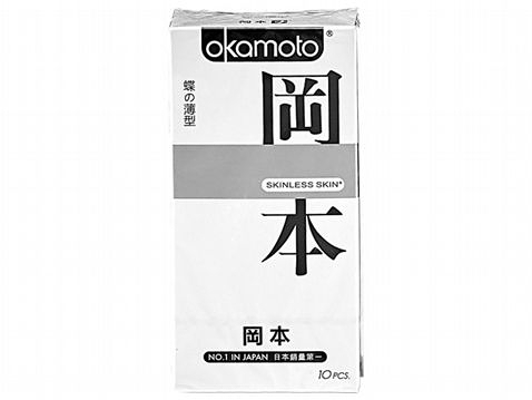 日本 okamoto 岡本 OK蝶薄型衛生套(10入)【小三美日】保險套