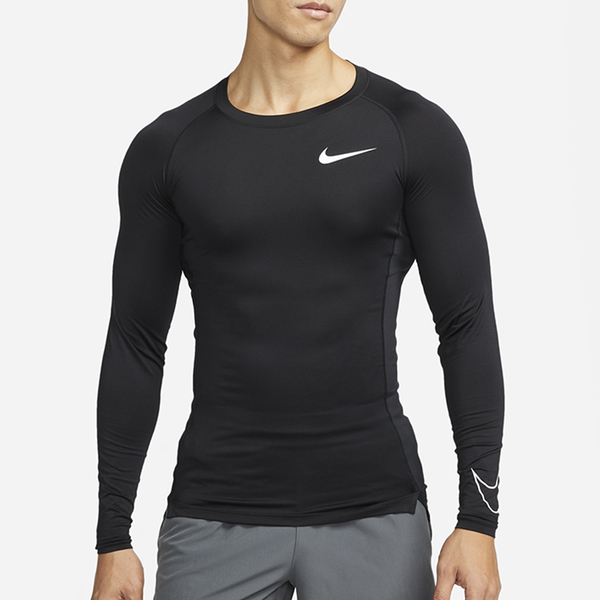 NIKE PRO DRI-FIT 男裝 緊身 長袖 訓練 透氣 彈性 輕盈 黑 DD1991-010