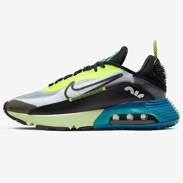 NIKE AIR MAX 2090 男鞋 慢跑 休閒 氣墊 科技感 黑 藍 綠【運動世界】BV9977-101