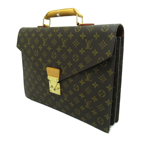 【二手名牌BRAND OFF】LOUIS VUITTON LV 路易威登 原花 PVC塗層帆布 Conseiller 公事包 M53331 product thumbnail 3