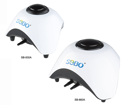 {台中水族} SOBO-SB-860A 松寶 超靜音微調式 雙孔打氣機 (12L/min) product thumbnail 2