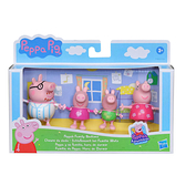 《 Peppa Pig 》佩佩豬 粉紅豬小妹 佩佩豬家庭角色組 睡覺時間 / JOYBUS玩具百貨