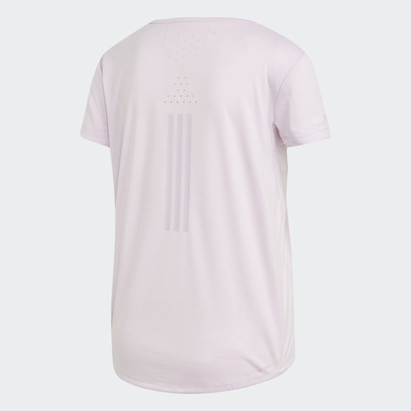 ADIDAS Chill Tee 女裝 短袖 訓練 健身 透氣 吸濕 排汗 涼感 舒適 粉紫【運動世界】EI6384 product thumbnail 2