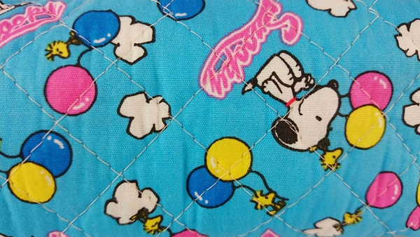 【震撼精品百貨】史奴比Peanuts Snoopy ~化妝包_藍色_汽球 product thumbnail 3