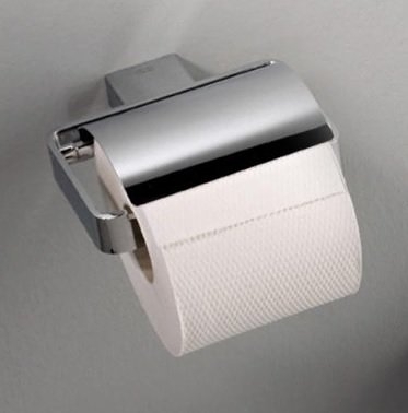 【 麗室衛浴】德國EMCO頂尖浴室配件 LOFT系列 0500.001.00 有蓋廁紙架/衛生紙架 鉻色