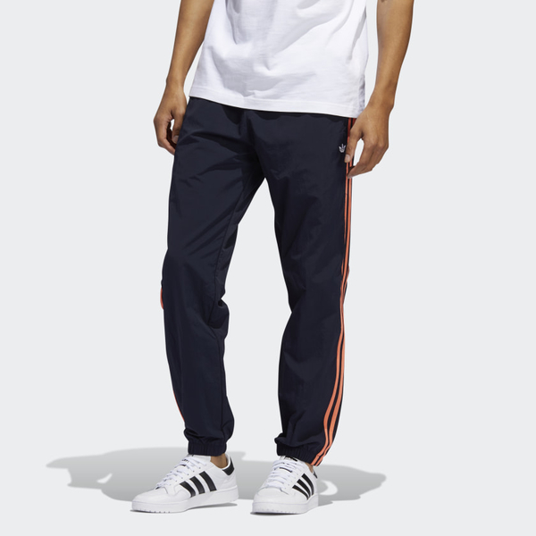 Adidas 3-Stripes Wind 男裝 長褲 休閒 縮口 拉鍊前袋 彈力褲口 深藍【運動世界】FM1533 product thumbnail 2