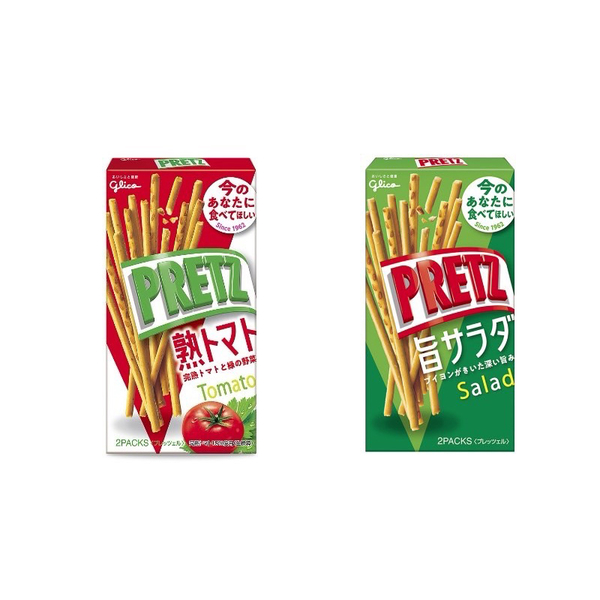 【即期良品】日本零食 固力果 Pocky Pretz(番茄/沙拉)(10盒入) product thumbnail 2