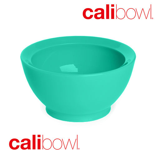 美國 Calibowl 兒童防漏學習碗230ml - 藍綠【佳兒園婦幼館】