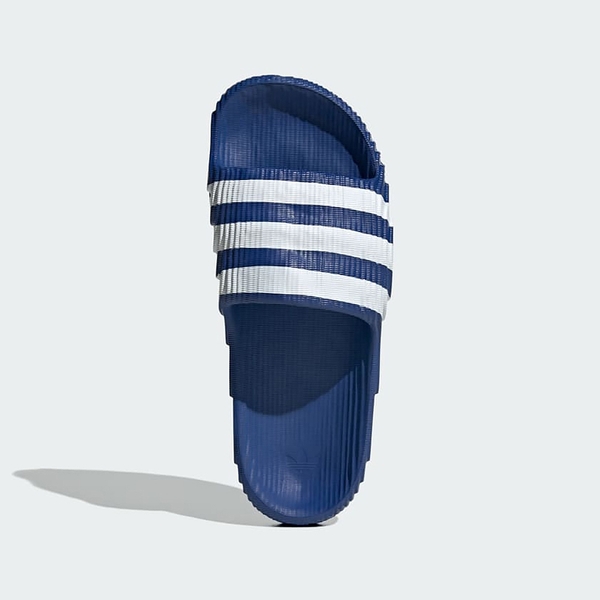 adidas ADILETTE 22 拖鞋 男 穿搭 夏日 運動 三葉草 藍白 IF3667 product thumbnail 4