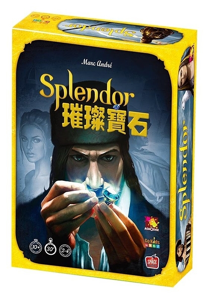 『高雄龐奇桌遊』 璀璨寶石 Splendor 繁體中文版 正版桌上遊戲專賣店